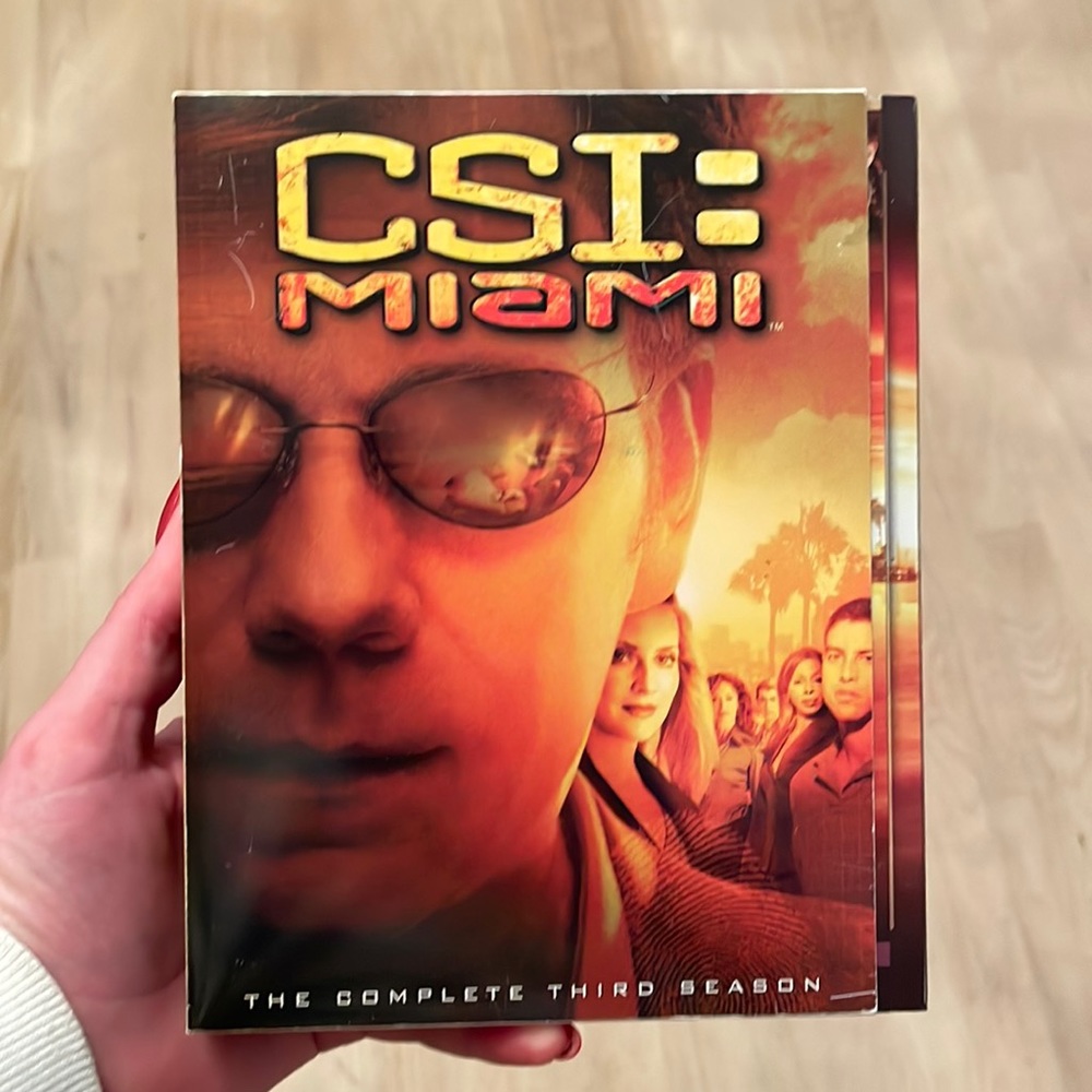 CSI: Miami: The Complete Third Season DVD set